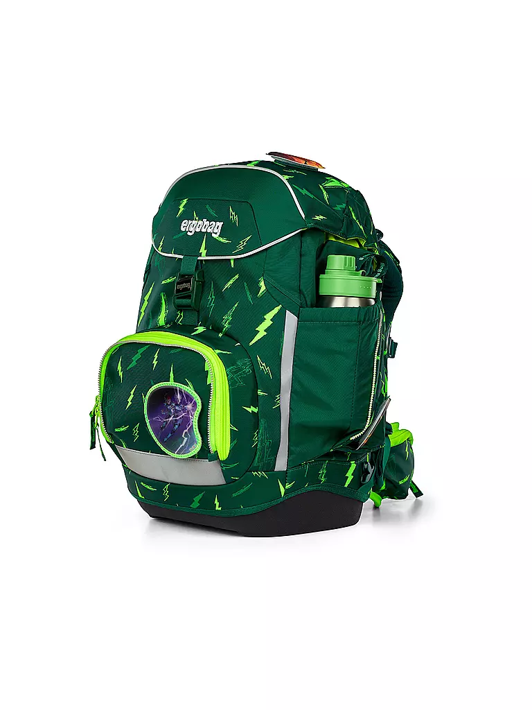 ERGOBAG | Set di zaini scolastici 6 pz. PACK Bärtastisch | Verde scuro