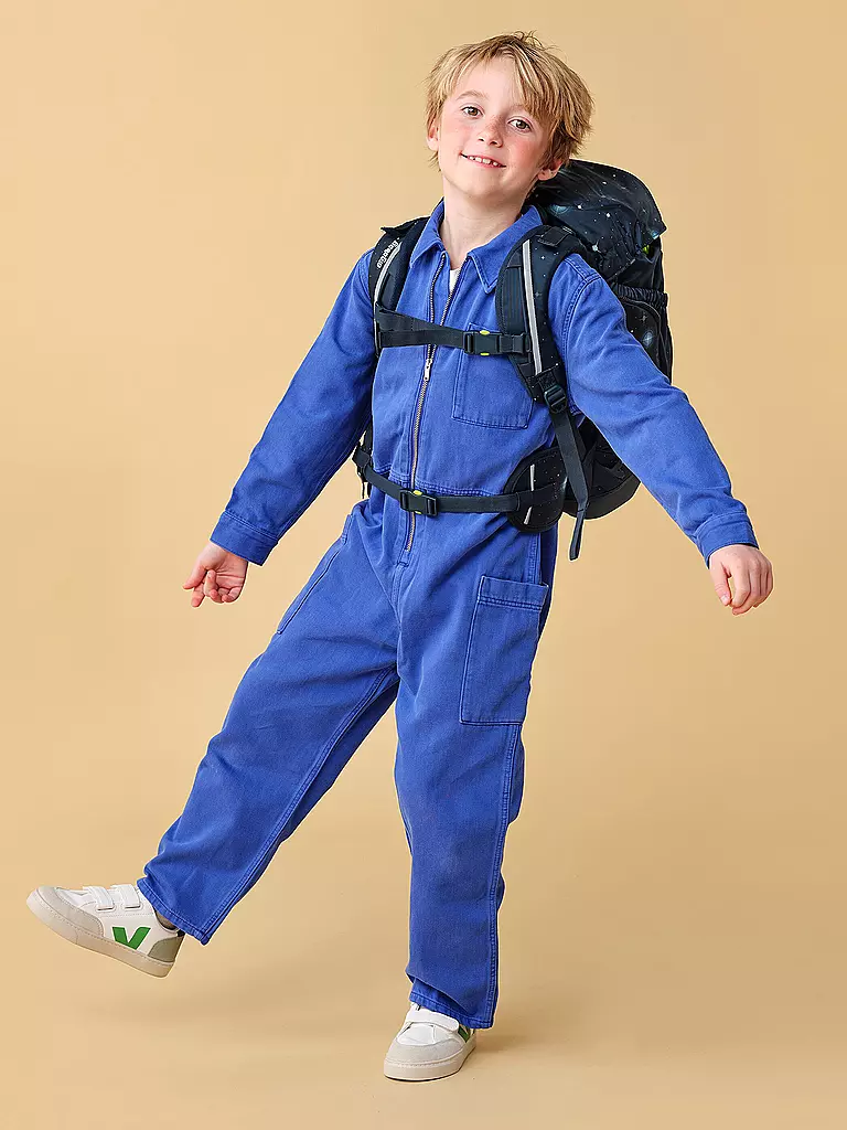 ERGOBAG | Set di zaini scolastici 6 pz. PACK KoBärnikus | Blu scuro