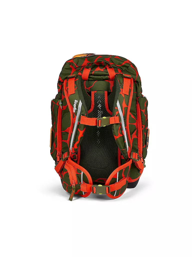 ERGOBAG | Set di zaini scolastici 6 pz. PACK Lumi - FeuerspeiBär | Oliva