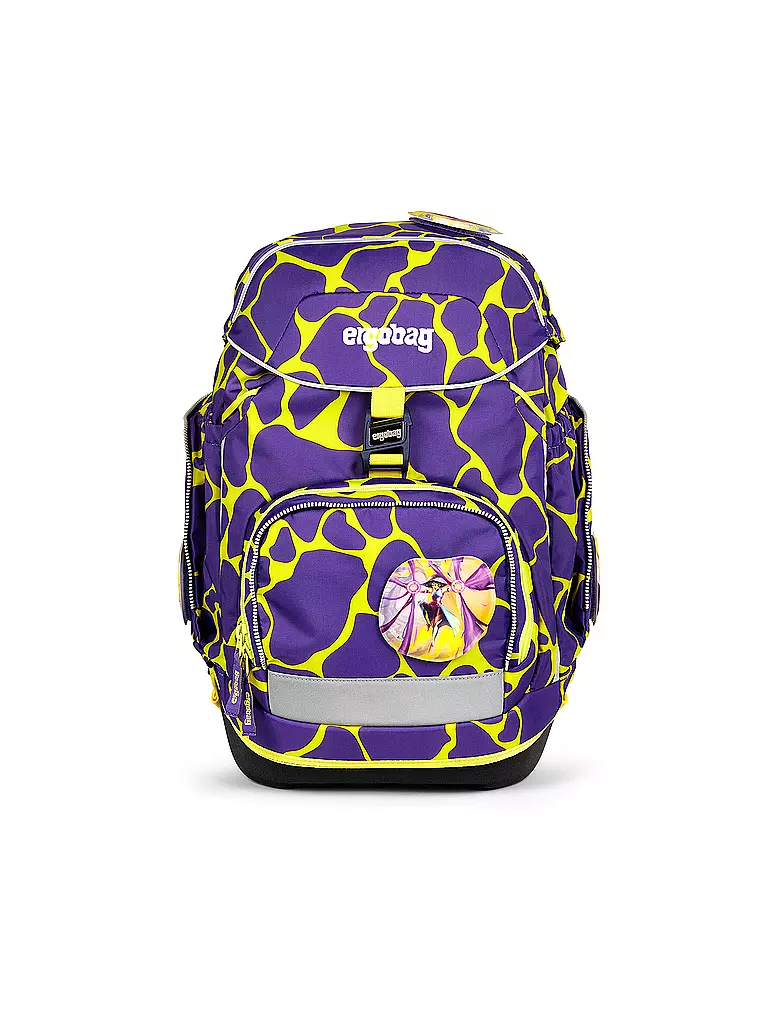 ERGOBAG | Set di zaini scolastici 6 pz. PACK Lumi - SuBärkraft | Lilla