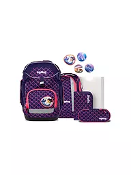 ERGOBAG | Set di zaini scolastici 6 pz. PACK PerlentauchBär | Lilla