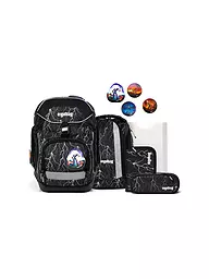 ERGOBAG | Set di zaini scolastici 6 pz. PACK ReflektBär | Nero