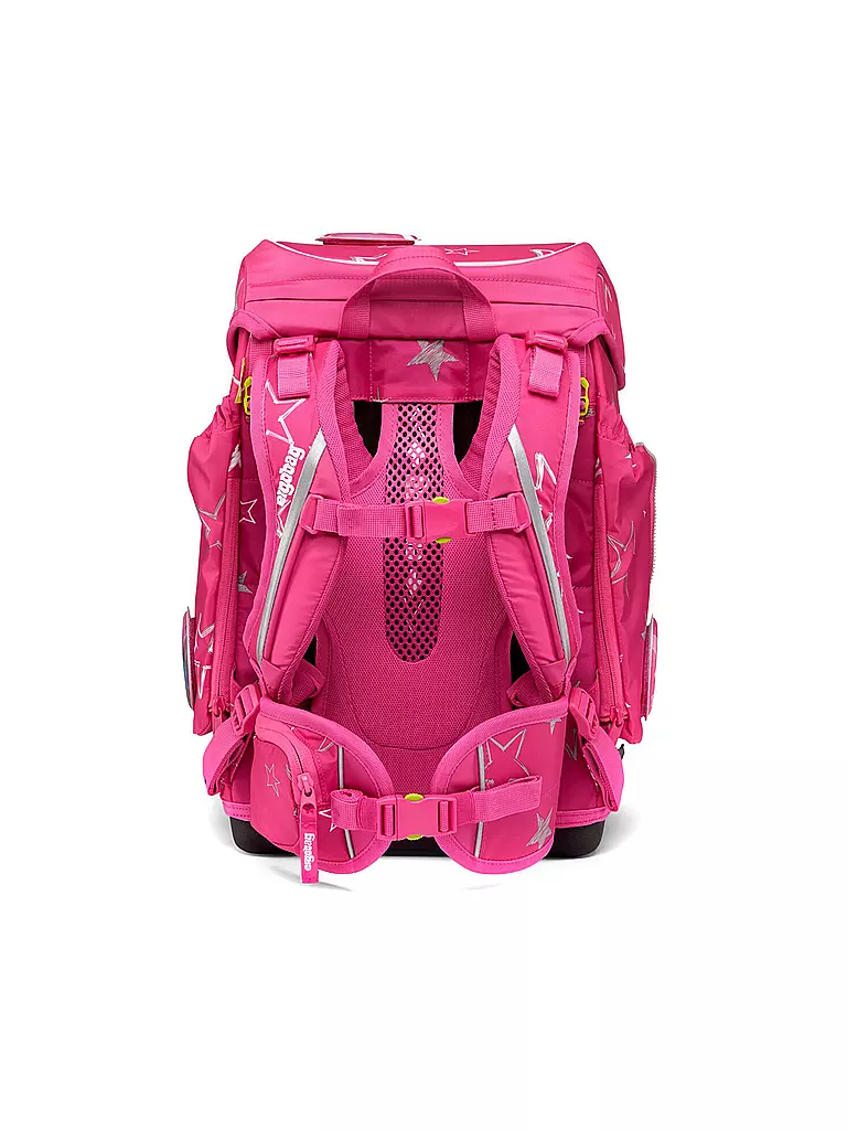 ERGOBAG | Set di zaini scolastici Cubo 5 pz. SternzauBär | Fucsia