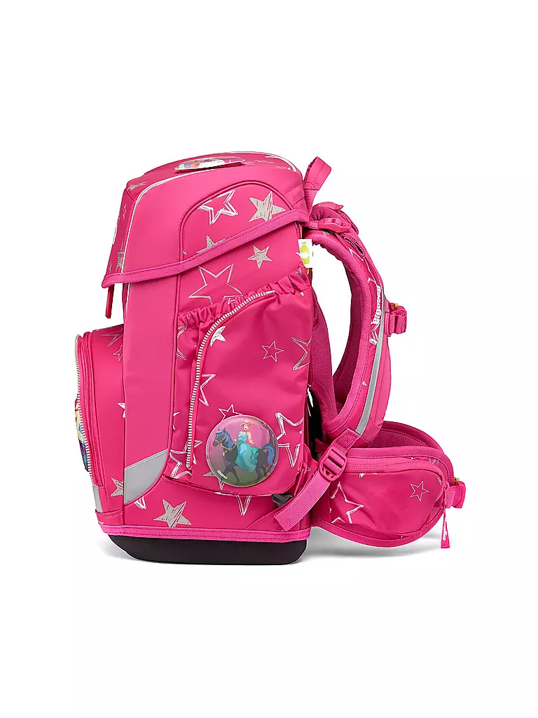 ERGOBAG | Set di zaini scolastici Cubo 5 pz. SternzauBär | Fucsia