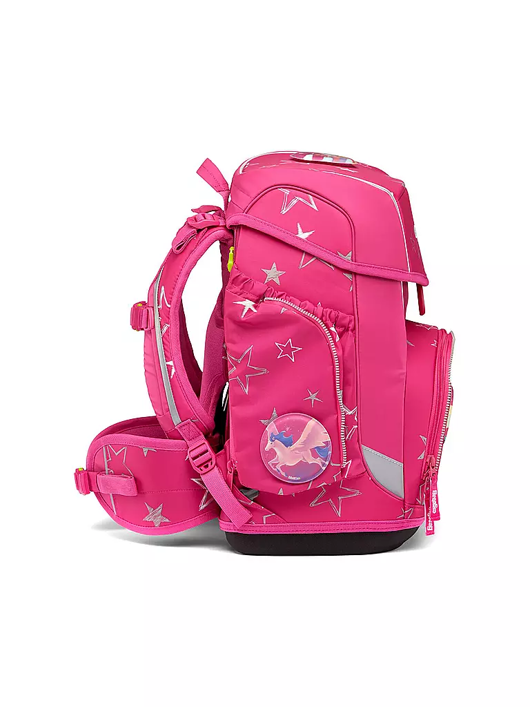 ERGOBAG | Set di zaini scolastici Cubo 5 pz. SternzauBär | Fucsia