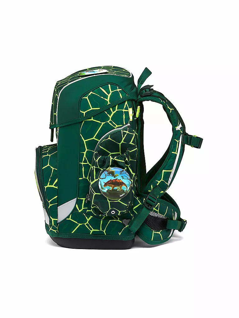 ERGOBAG | Set di zaini scolastici Cubo Light 6 pz. BärRex | Verde scuro