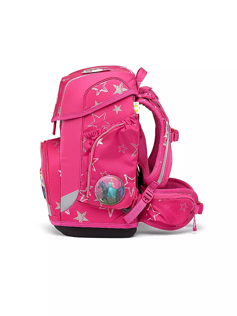 ERGOBAG | Set di zaini scolastici da 5 pezzi CUBO - SternzaubBÄr | Fucsia