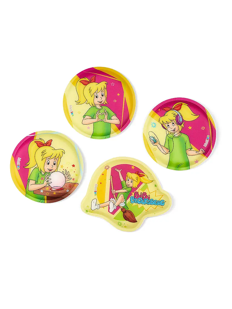 ERGOBAG | Set di zaini scolastici da 5 pezzi CUBO Bärhext | Blu chiaro