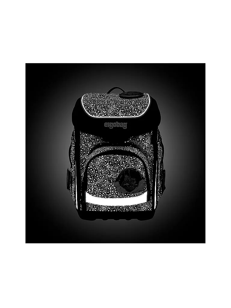 ERGOBAG | Set di zaini scolastici da 5 pezzi CUBO Bärlaxy | Blu scuro