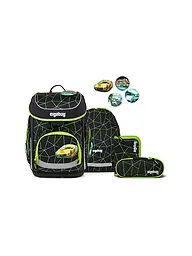 ERGOBAG | Set di zaini scolastici da 5 pezzi CUBO CyBär Race 2026 | Nero