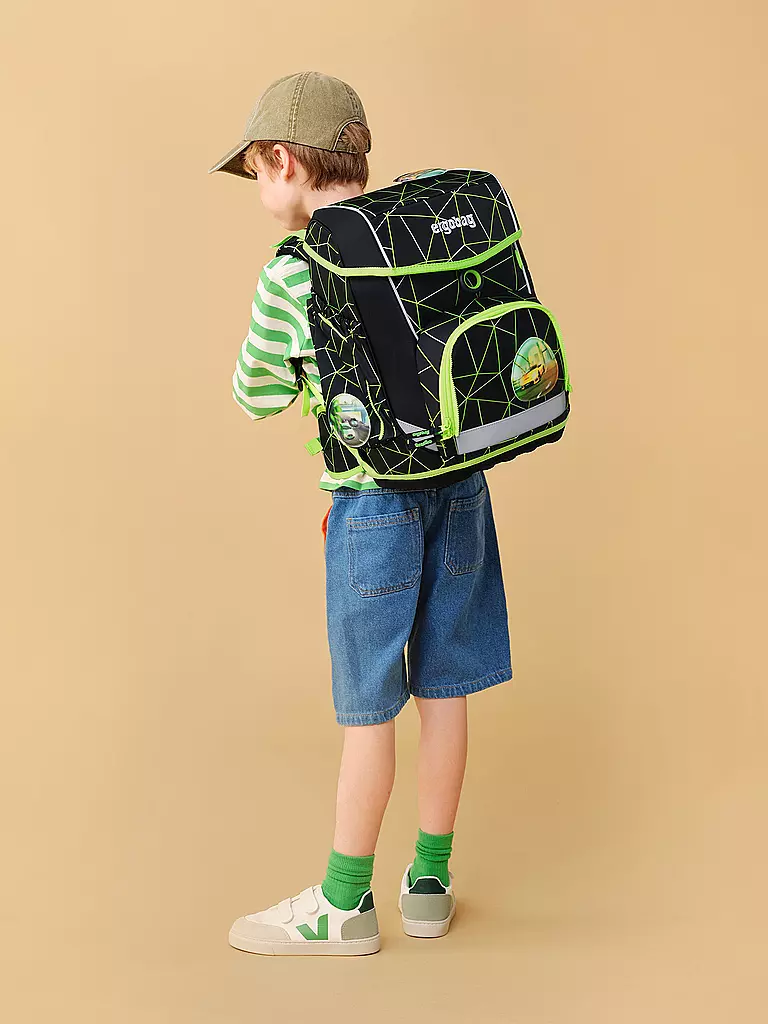 ERGOBAG | Set di zaini scolastici da 5 pezzi CUBO CyBär Race |