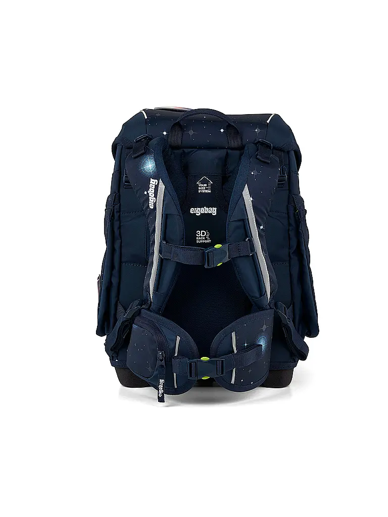 ERGOBAG | Set di zaini scolastici da 5 pezzi CUBO KoBärnikus 2026 | Nero