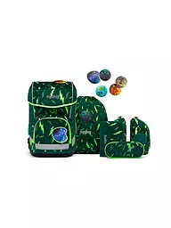 ERGOBAG | Set di zaini scolastici da 5 pezzi Cubo Light - Bärtastisch | Verde