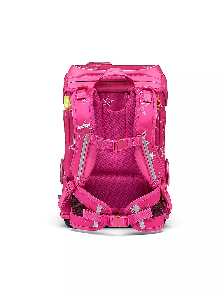 ERGOBAG | Set di zaini scolastici da 5 pezzi Cubo Light - SternzauBär | Fucsia