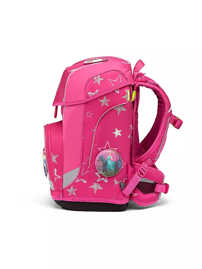 ERGOBAG | Set di zaini scolastici da 5 pezzi Cubo Light - SternzauBär | Fucsia