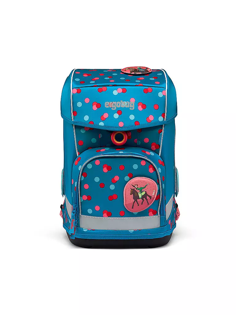 ERGOBAG | Set di zaini scolastici da 5 pezzi Cubo Light - VoltiBär | Petrolio