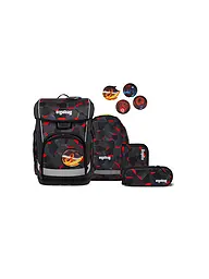 ERGOBAG | Set di zaini scolastici da 5 pezzi CUBO LIGHT 2026 | Nero