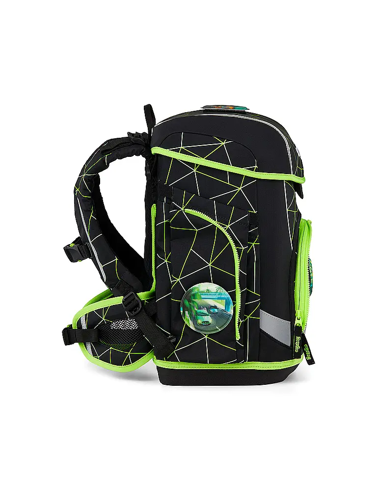 ERGOBAG | Set di zaini scolastici da 5 pezzi CUBO LIGHT 2026 | Nero