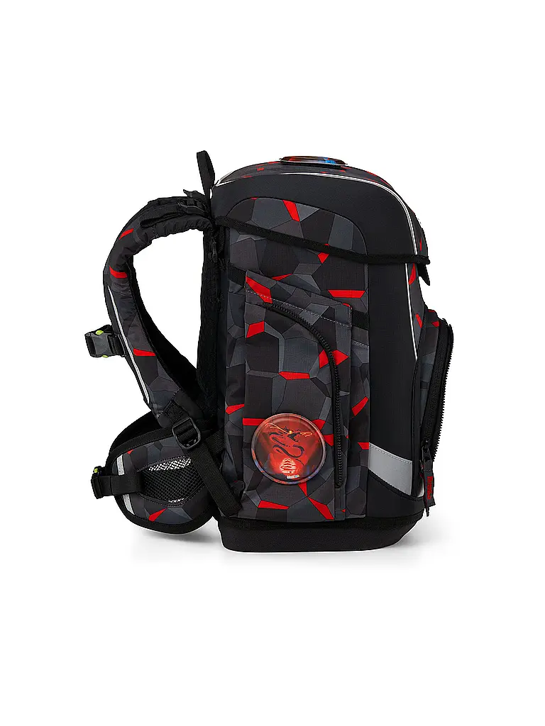 ERGOBAG | Set di zaini scolastici da 5 pezzi CUBO LIGHT 2026 | Nero