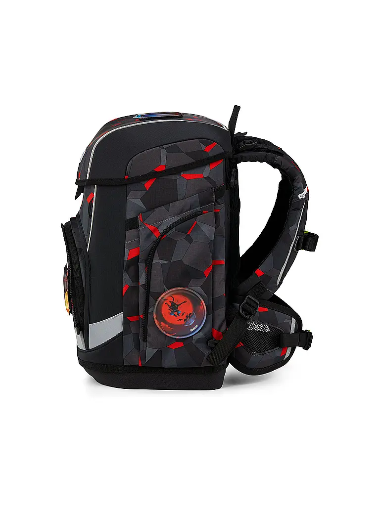 ERGOBAG | Set di zaini scolastici da 5 pezzi CUBO LIGHT 2026 | Nero