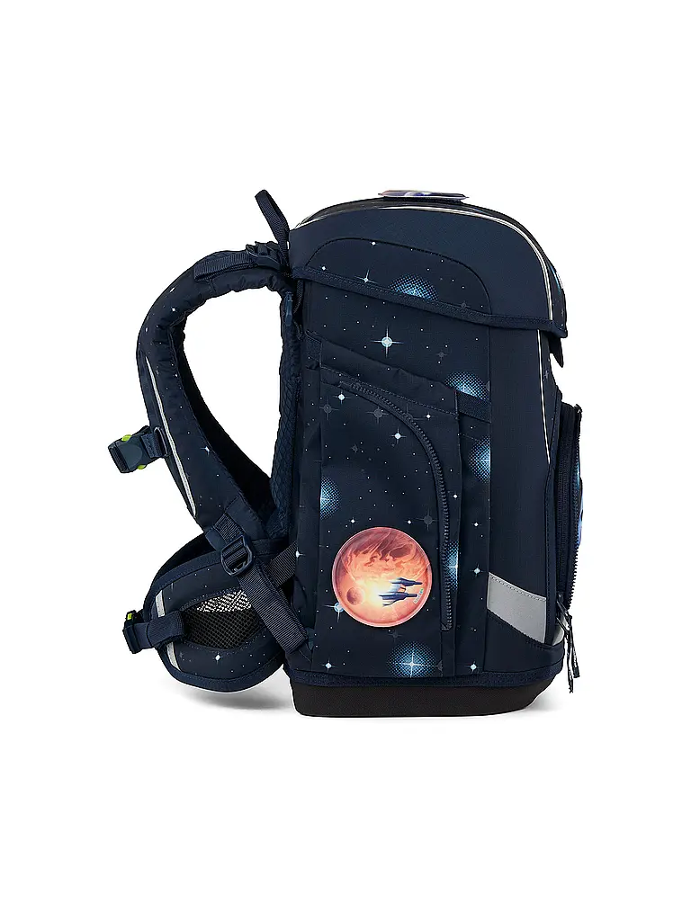 ERGOBAG | Set di zaini scolastici da 5 pezzi CUBO LIGHT KoBärnikus 2026 | Nero