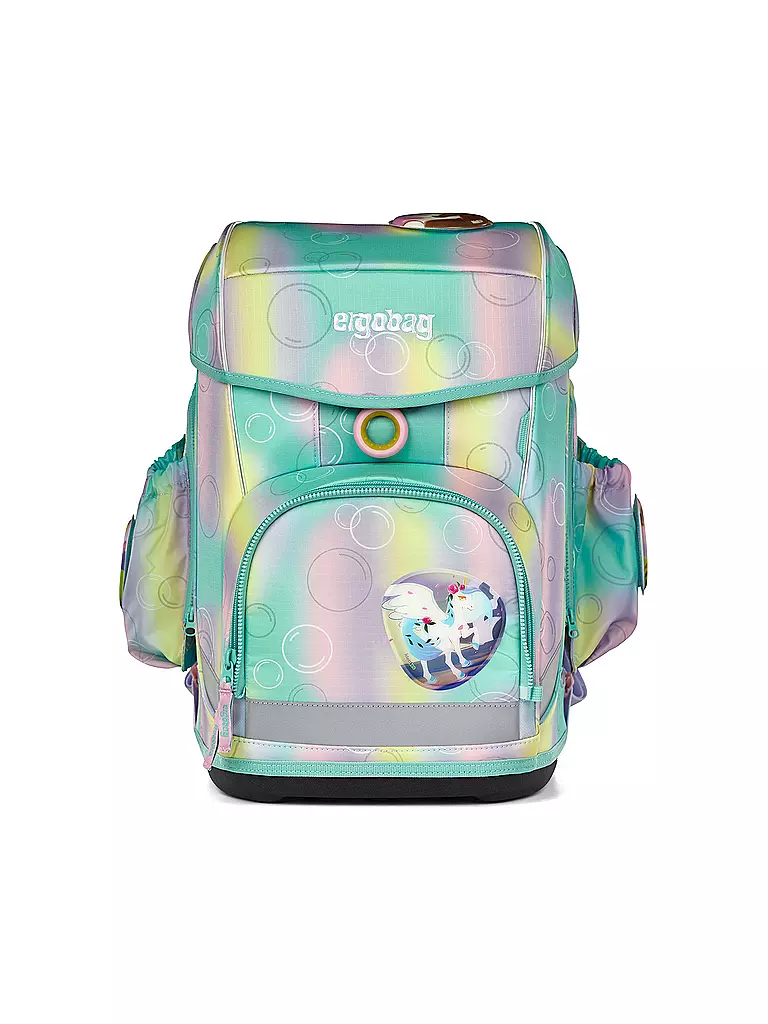 ERGOBAG | Set di zaini scolastici da 5 pezzi CUBO LIGHT Mondo degli orsi magici | Multicolore