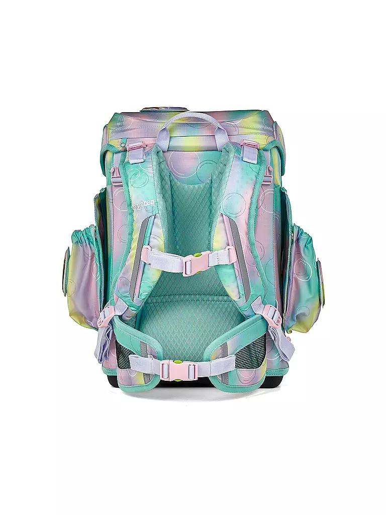 ERGOBAG | Set di zaini scolastici da 5 pezzi CUBO LIGHT Mondo degli orsi magici | Multicolore