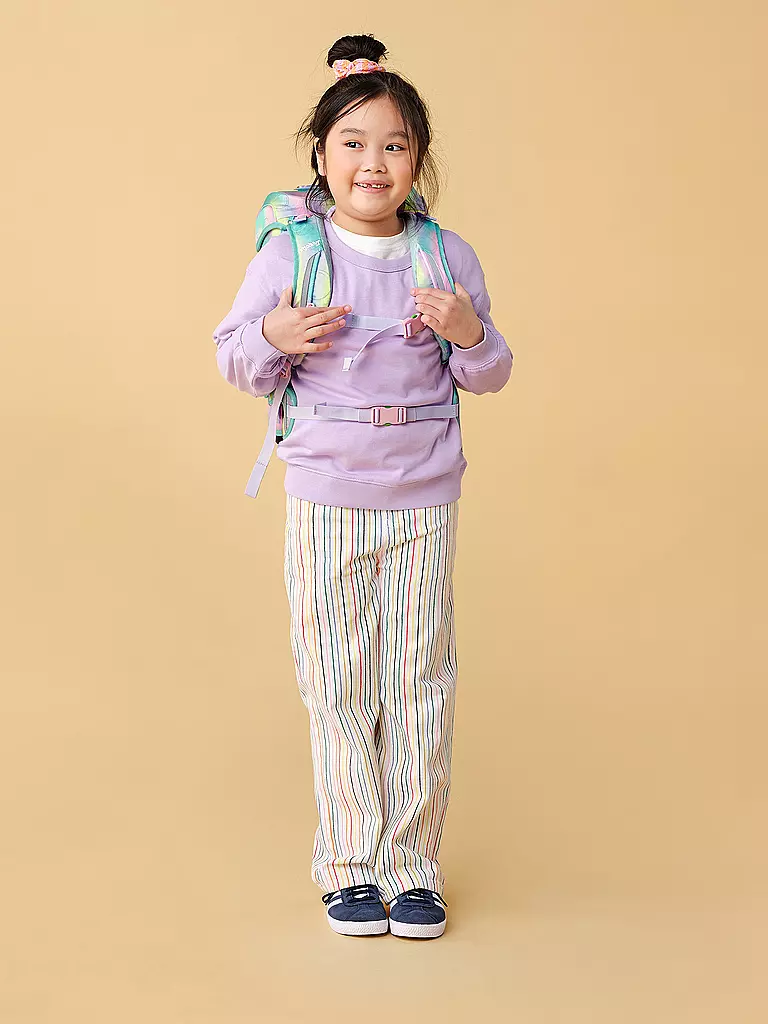 ERGOBAG | Set di zaini scolastici da 5 pezzi CUBO LIGHT Mondo degli orsi magici | Multicolore