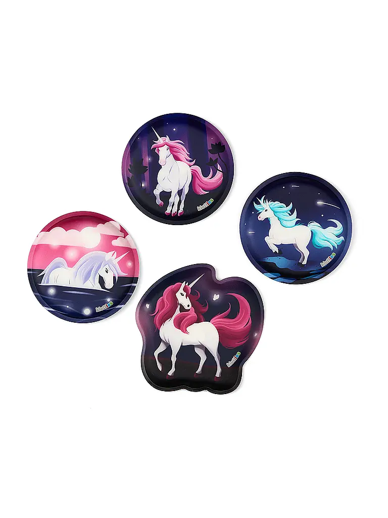 ERGOBAG | Set di zaini scolastici da 5 pezzi CUBO LIGHT MondzauBär | Fucsia