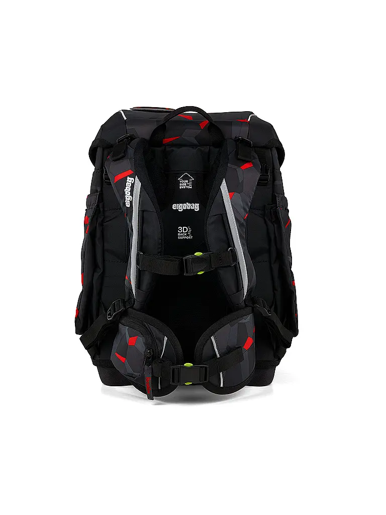 ERGOBAG | Set di zaini scolastici da 5 pezzi CUBO TäkBärdo 2026 | Nero