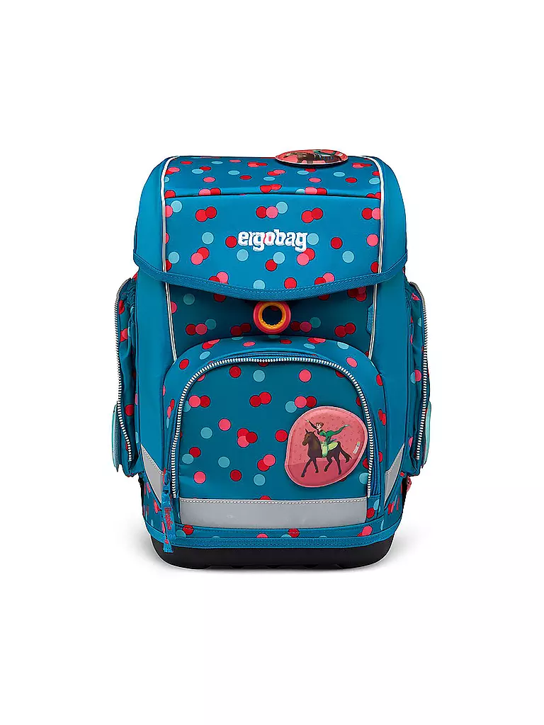 ERGOBAG | Set di zaini scolastici da 5 pezzi Cubo VoltiBär | Blu