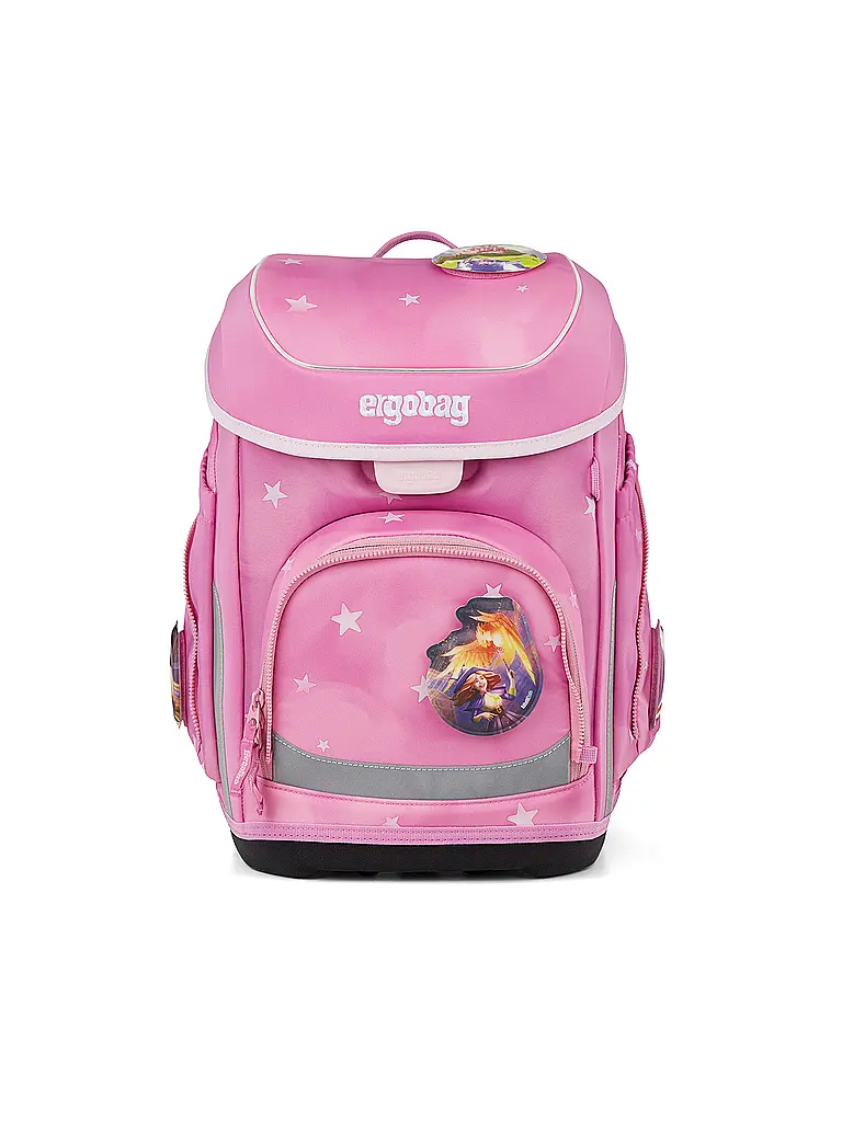 ERGOBAG | Set di zaini scolastici da 5 pezzi CUBO WolkenzauBär 2026 | Rosa
