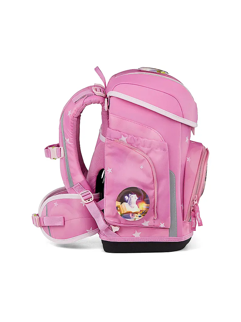 ERGOBAG | Set di zaini scolastici da 5 pezzi CUBO WolkenzauBär 2026 | Rosa