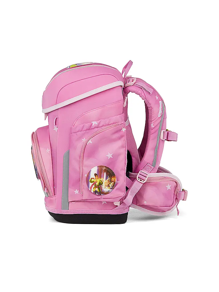 ERGOBAG | Set di zaini scolastici da 5 pezzi CUBO WolkenzauBär 2026 | Rosa