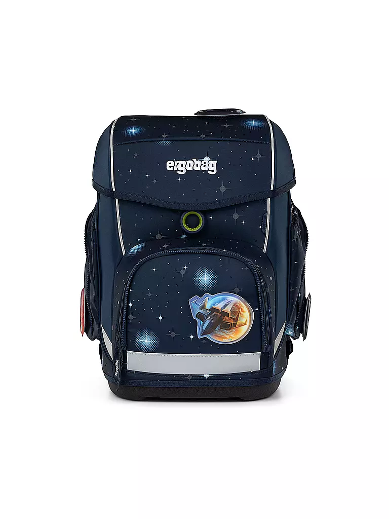 ERGOBAG | Set di zaini scolastici da 5 pezzi CUBO | Blu scuro