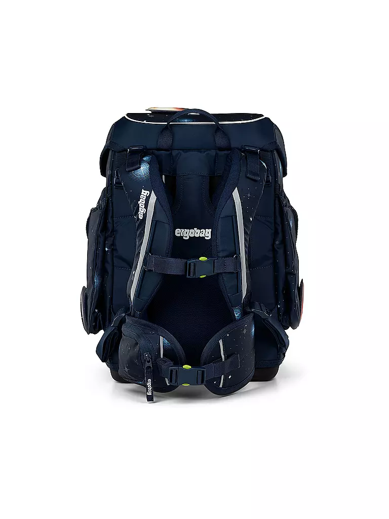 ERGOBAG | Set di zaini scolastici da 5 pezzi CUBO | Blu scuro