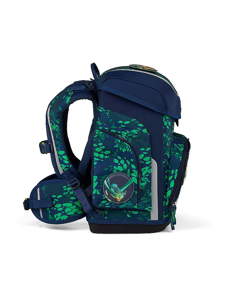 ERGOBAG | Set di zaini scolastici da 5 pezzi CUBO | Nero