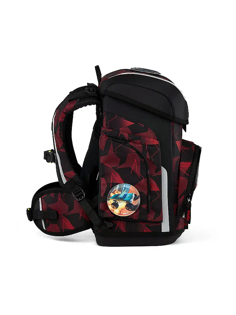 ERGOBAG | Set di zaini scolastici da 5 pezzi CUBO | Nero