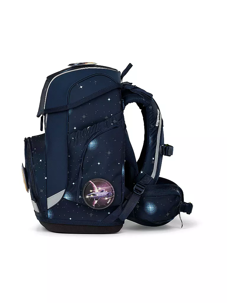 ERGOBAG | Set di zaini scolastici da 5 pezzi CUBO | Blu scuro