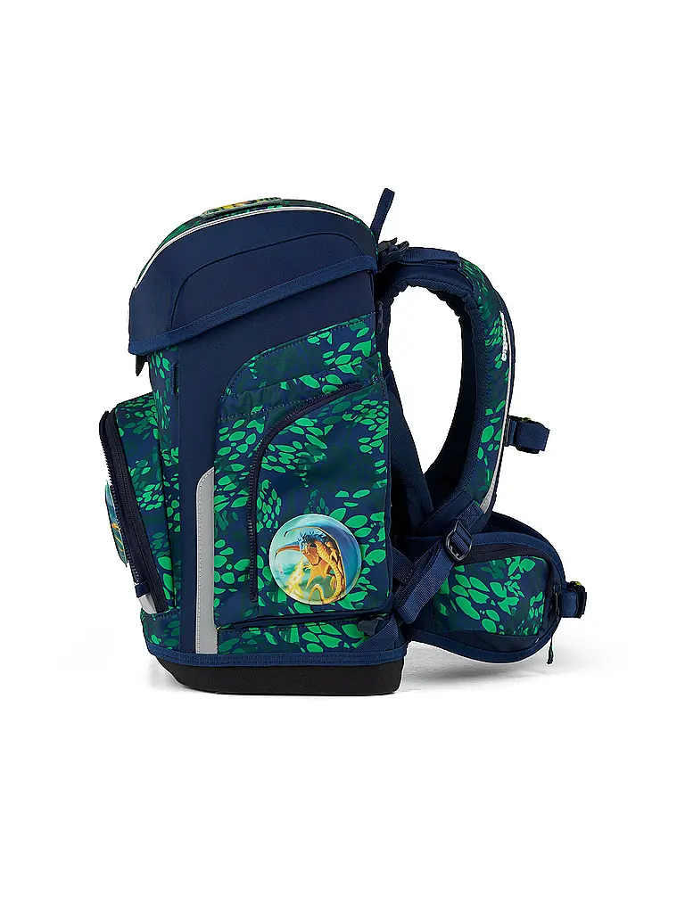 ERGOBAG | Set di zaini scolastici da 5 pezzi CUBO | Nero