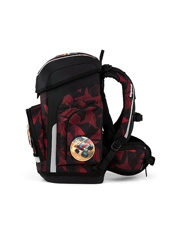 ERGOBAG | Set di zaini scolastici da 5 pezzi CUBO | Nero