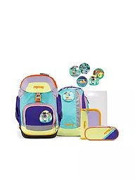 ERGOBAG | Set di zaini scolastici da 5 pezzi Pack Stadt Bärwohner | Multicolore