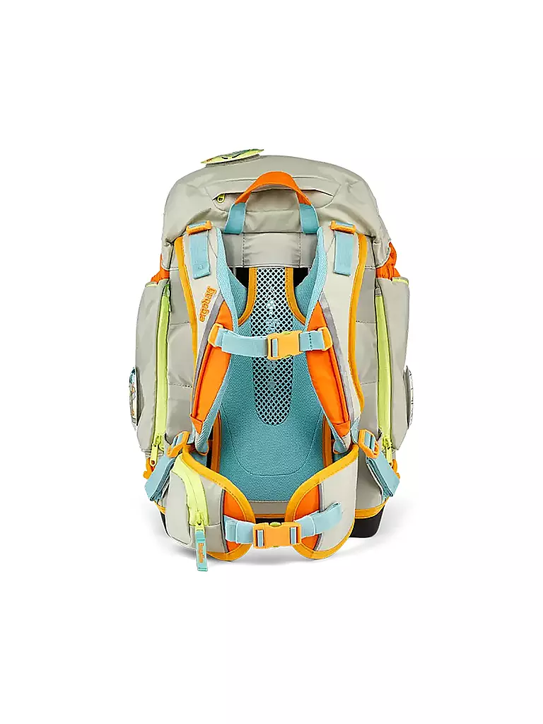 ERGOBAG | Set di zaini scolastici da 5 pezzi Pack Stadt Bärwohner | Grigio chiaro