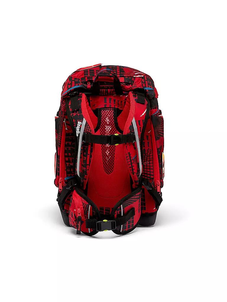 ERGOBAG | Set di zaini scolastici da 6 pezzi - AlarmBäreitschaft | Rosso