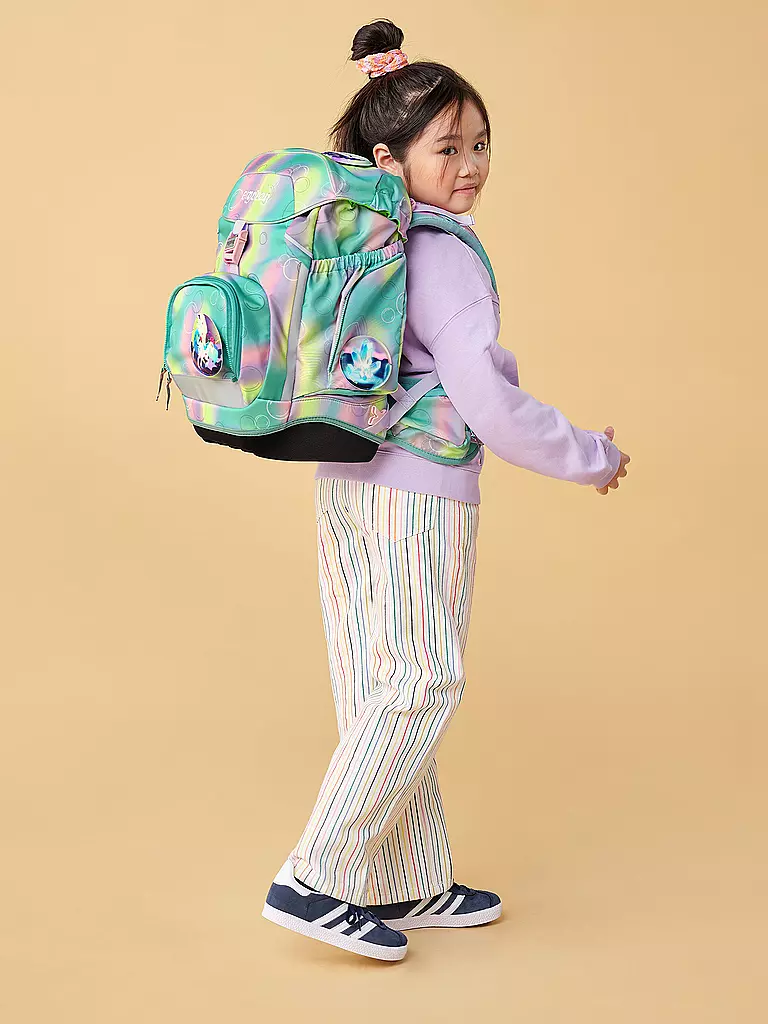 ERGOBAG | Set di zaini scolastici da 6 pezzi PACK ZauBärwelt | Turchese