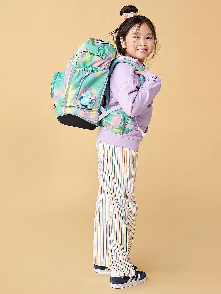 ERGOBAG | Set di zaini scolastici da 6 pezzi PACK ZauBärwelt | Turchese