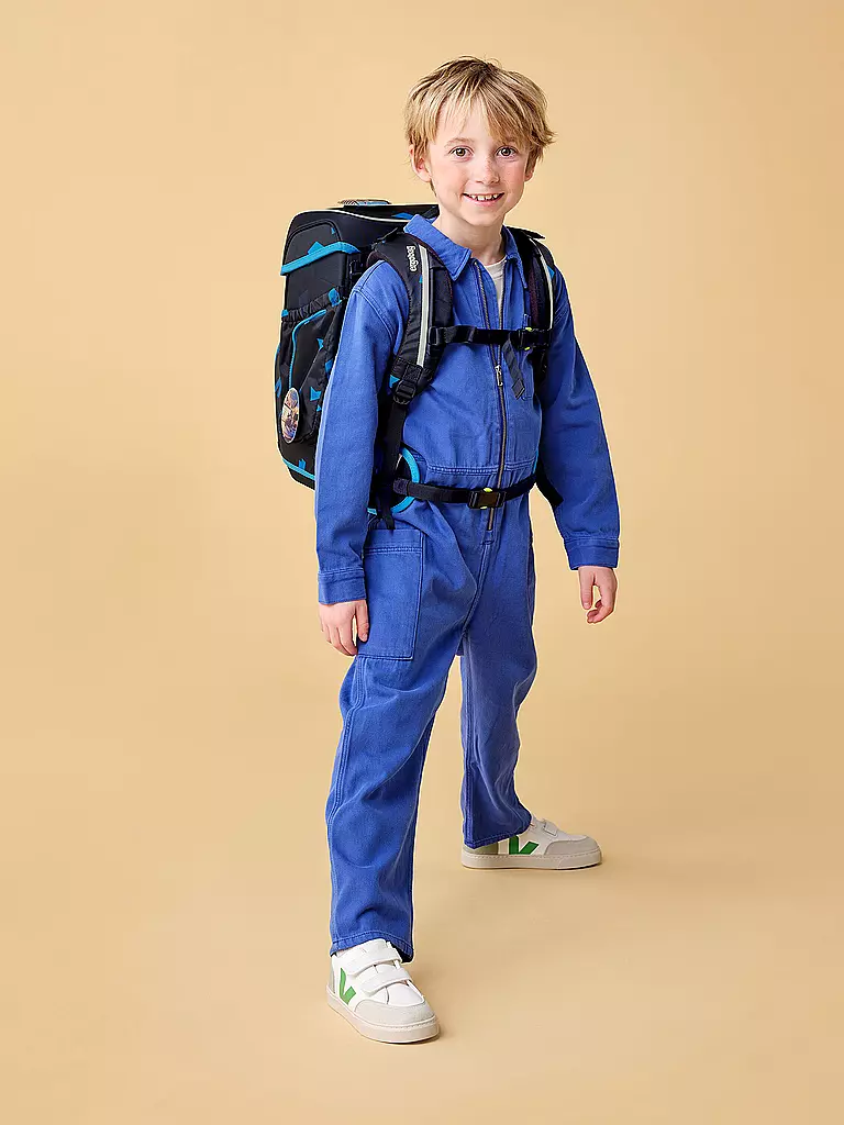 ERGOBAG | Set di zaino scolastico 5 pz. CUBO VerfolgBärjagd |