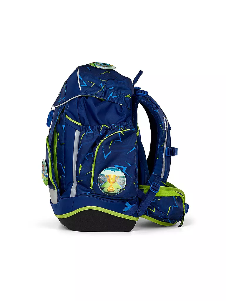 ERGOBAG | Set di zaino scolastico 6 pz. MAXI SpitzenbreitBär | Blu scuro