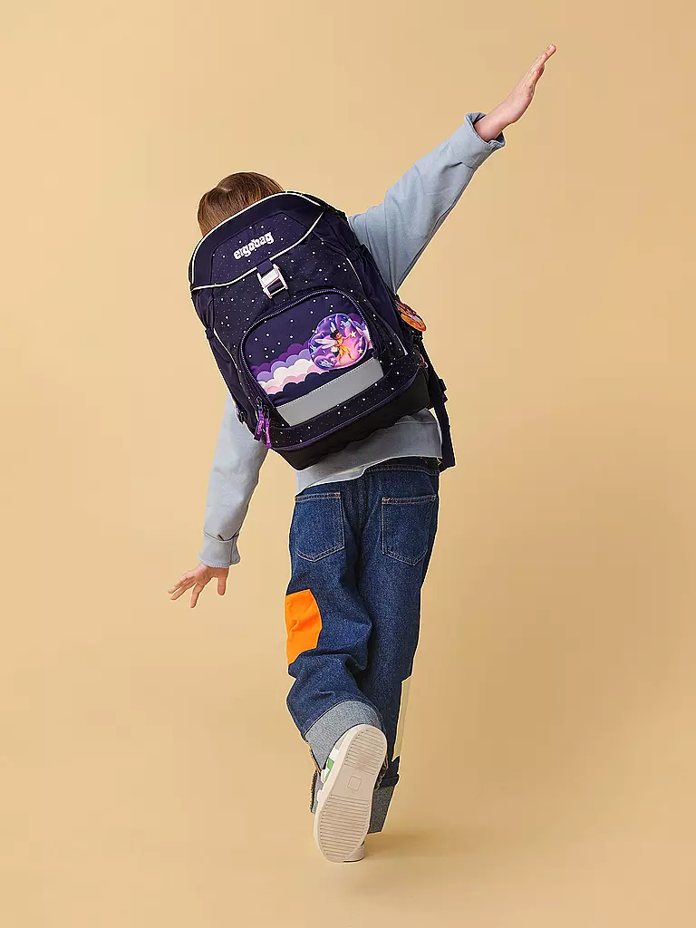 ERGOBAG | Set di zaino scolastico 6 pz. Orso osservatore di stelle |