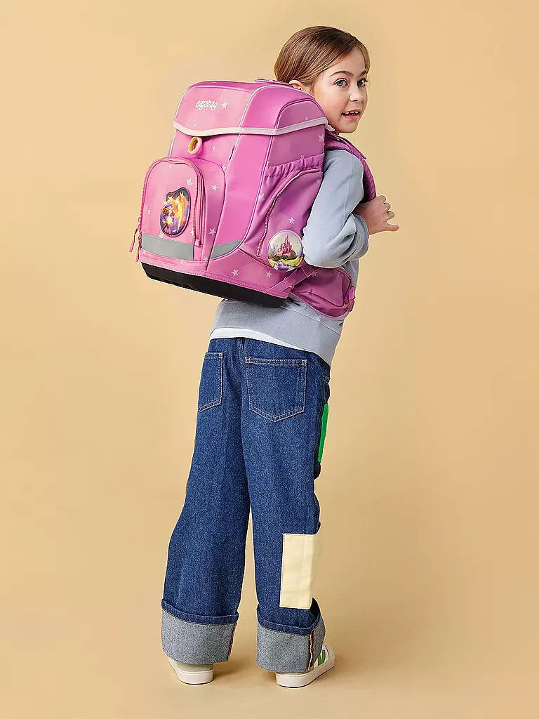 ERGOBAG | Set di zaino scolastico da 5 pezzi CUBO WolkenzauBär |